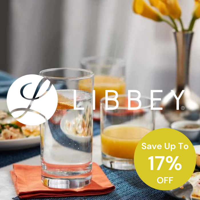 Libbey Small Glass Bowls with Lids, 6.25 Ounce, Set of 8