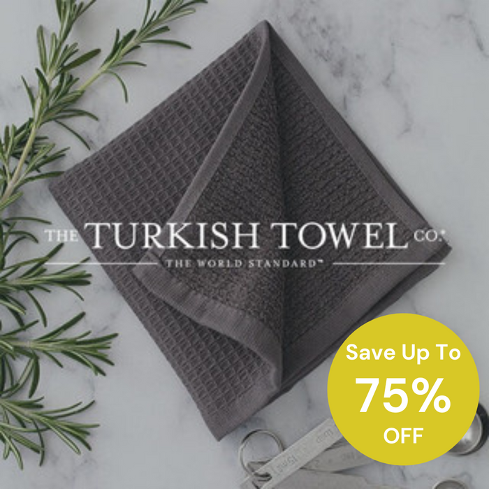12-Piece Waffle Dishcloth Set - The Turkish Towel Company