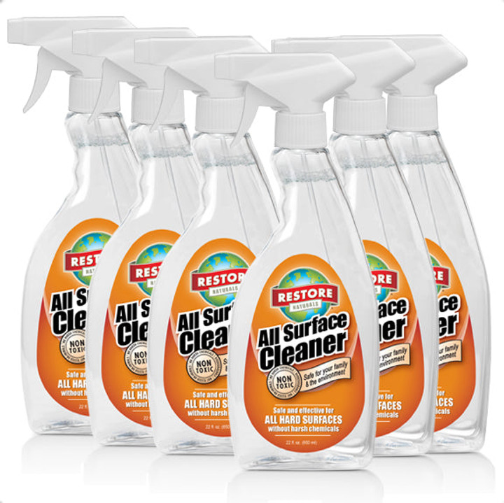 Restore Naturals All Surface Cleaner, 22 oz (Pack of 6)