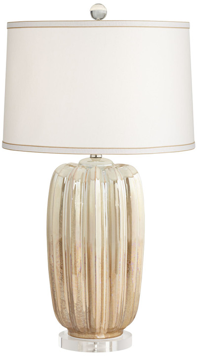 Champagne ceramic Table Lamp