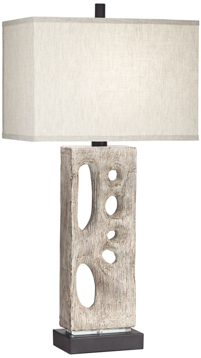 Poly driftwood texture Table Lamp