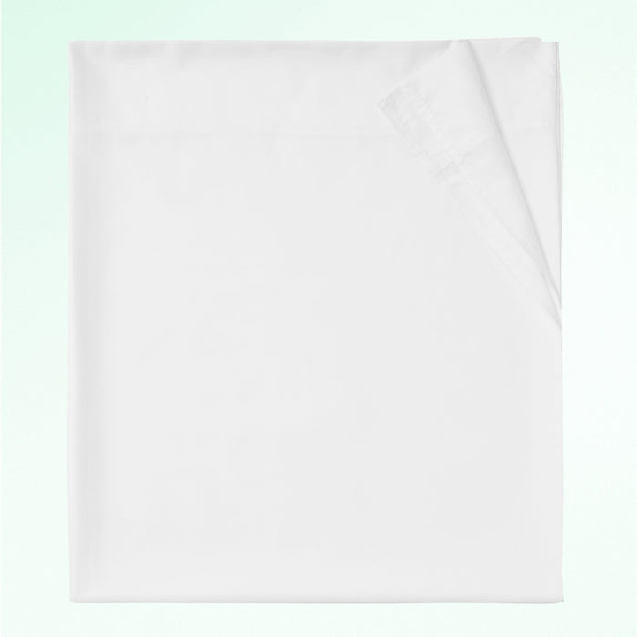 Deluxe Comfort 600 Thread Count Cotton Sateen Flat Sheet