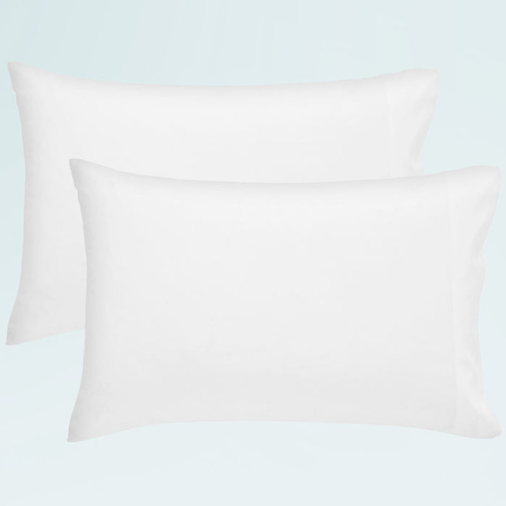 Uber Comfort 500 Thread Count Cotton Sateen Pillowcase (Set of 2)
