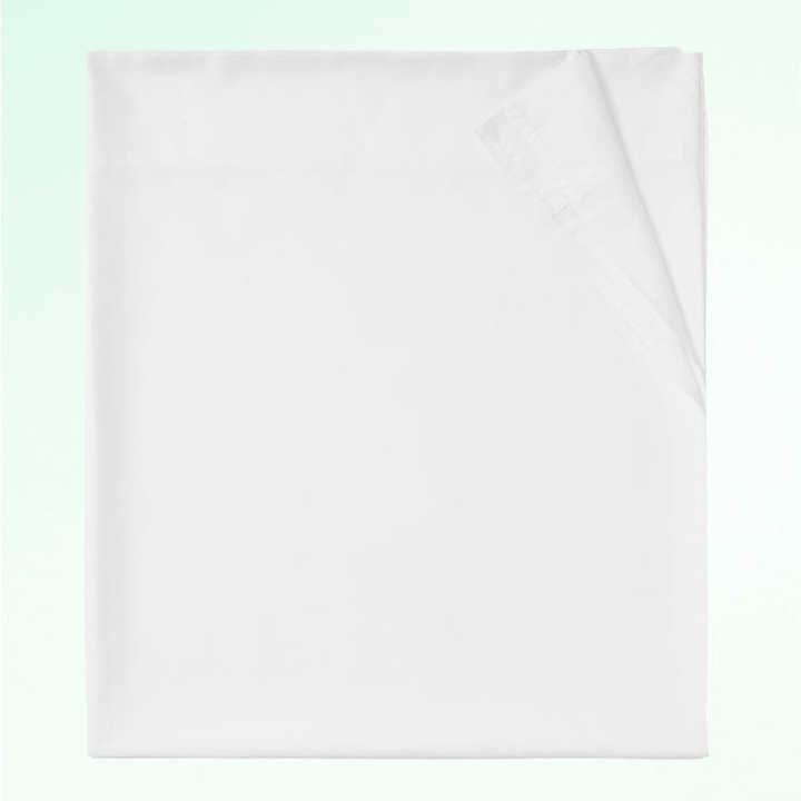 Deluxe Comfort 600 Thread Count Cotton Sateen Flat Sheet (Pack of 8)
