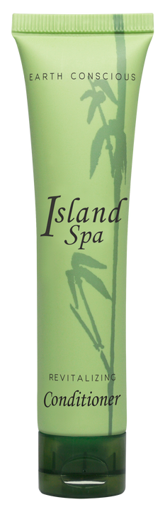 Island Spa Travel-Size Condtioner, 1 oz with Flip Cap with Natural Aloe Vera (Case of 300)