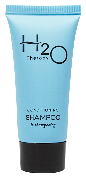 H2O Therapy Travel-Size Conditioning Shampoo, 0.85 oz (Case of 300)