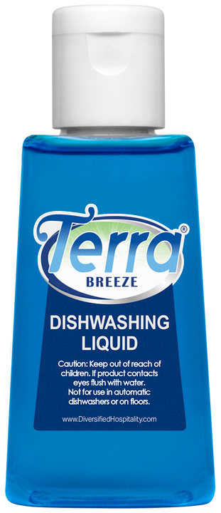 Terra Breeze Fresh Citrus Liquid Dish Soap, 1.7 oz (Case of 144)