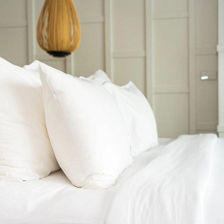 T200 Martex® DryFast Solid White Percale Pillowcases (Set of 72)