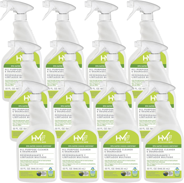 Highmark® All-Purpose Cleaner And Degreaser, 32 Oz (Case of 12)