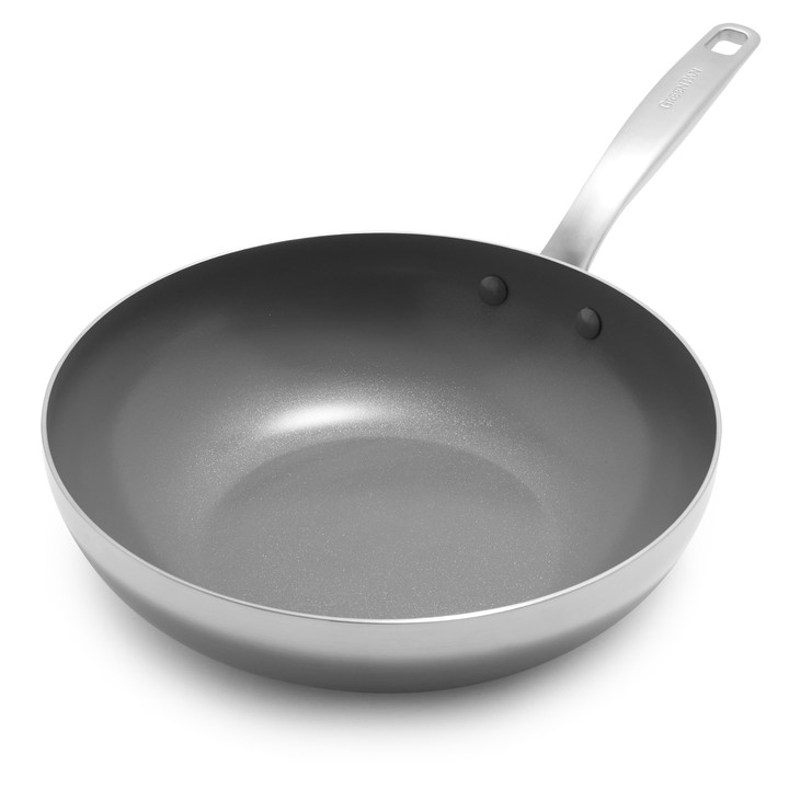 GreenPan Chatham Stainless Steel 11" Wok *NEW*