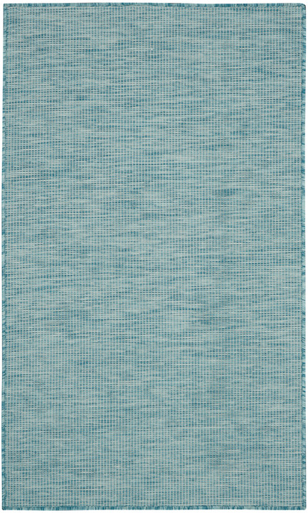 Inhaven Positano Aqua Casual Indoor/Outdoor Rug