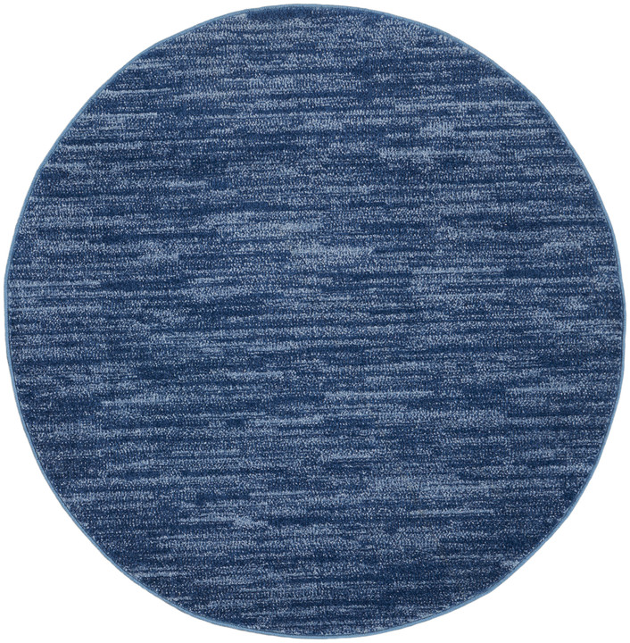 Inhaven Essentials Navy Blue Indoor/Outdoor Rug