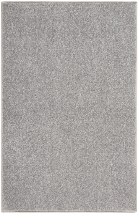 Inhaven Essentials Silver Grey Indoor/Outdoor Rug