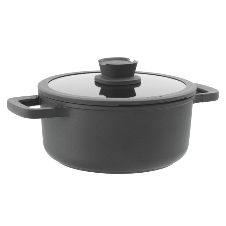 BergHOFF Stone 10" Non-Stick Covered Stockpot, 4.6 Quart