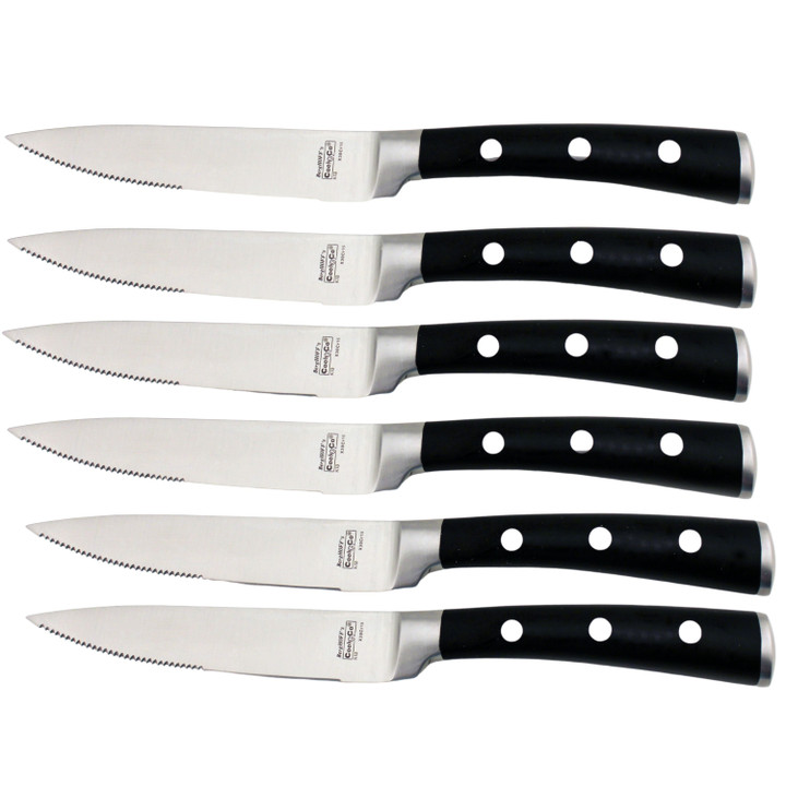 BergHOFF Classico 6 piece Stainless Steel Steak Knives, 12"