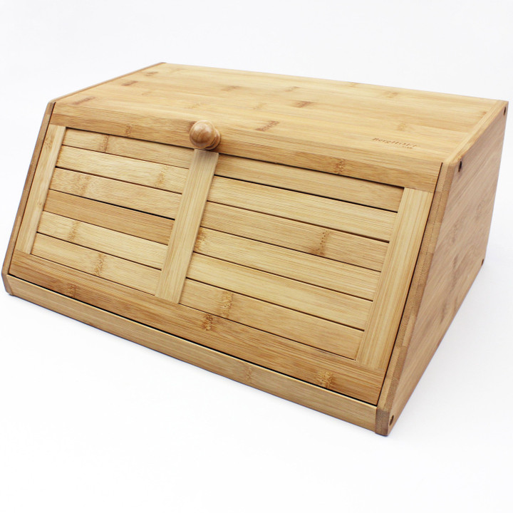 BergHOFF Bamboo Bread Box, 16x7x4"
