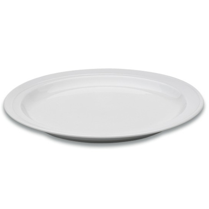 BergHOFF Essentials 10.25" Porcelain Round Plate, Hotel, Each