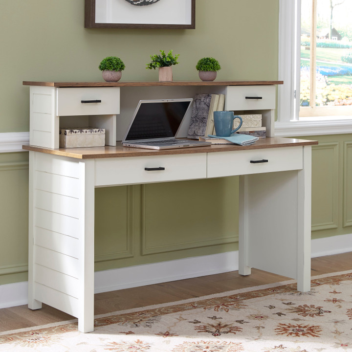 District Writing Desk and Hutch