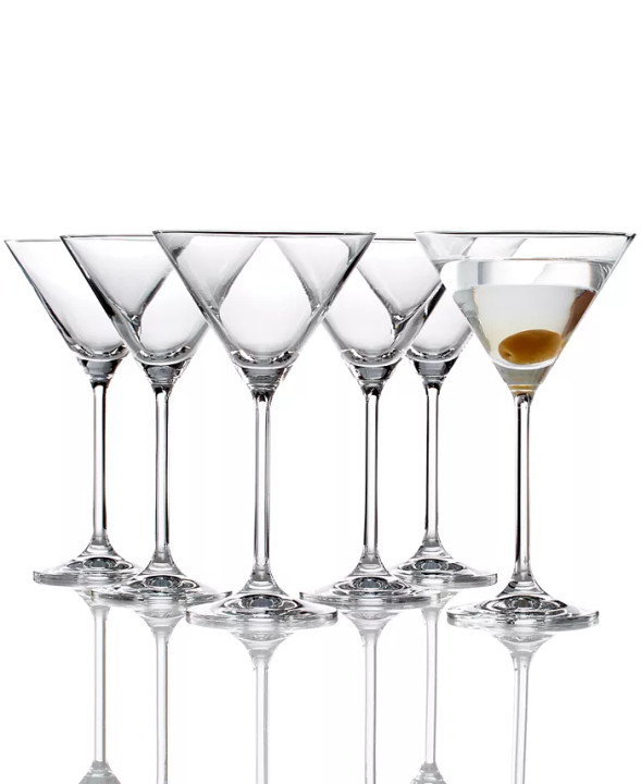 Lenox Tuscany Classics Martini 6pc Glass Set