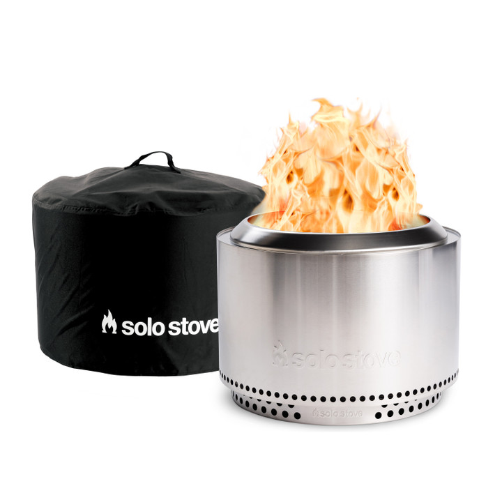 Solo Stove Yukon-27 2.0 Fire Pit, Stand and Shelter