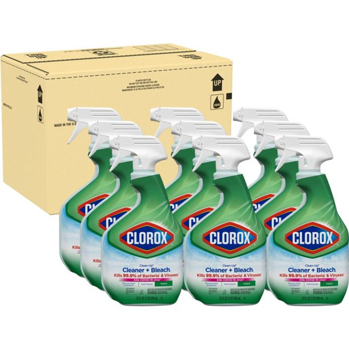 Clorox Clean-Up All Purpose Cleaner - 32 oz. Spray, Original with Bleach (Pack of 9)