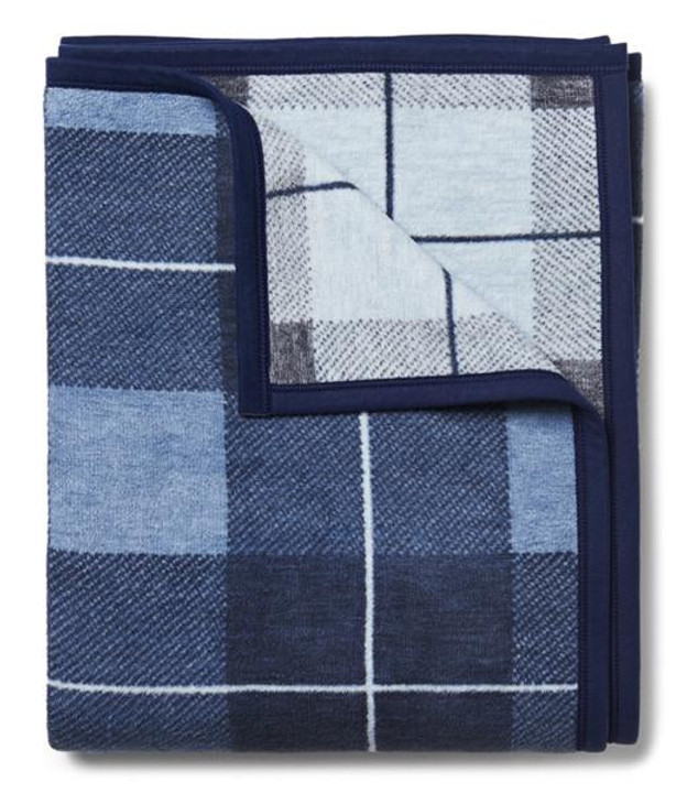 Sea Watch Plaid Blue Original Blanket