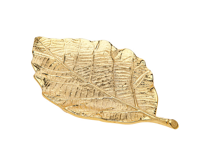Leaf Tray, Gold Finish