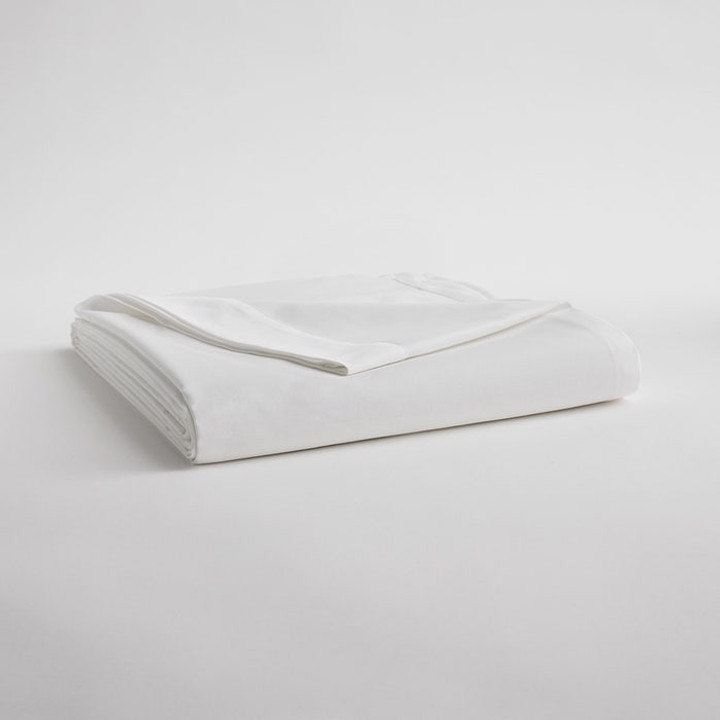 Nice T300 Cotton Sateen White Flat Sheet (Pack of 20)