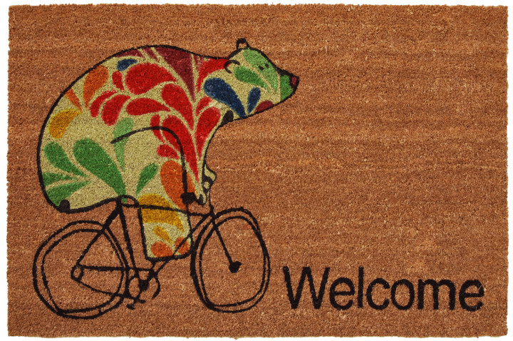 Bear Fun Doormat 17" x 29"