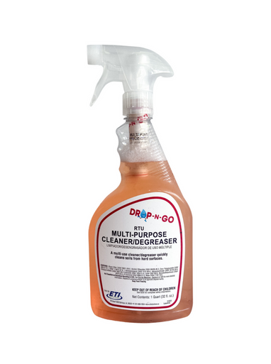 Pro Pack Degreaser, 4 Spray Bottles and 12 Drop-N-Go Cartridges