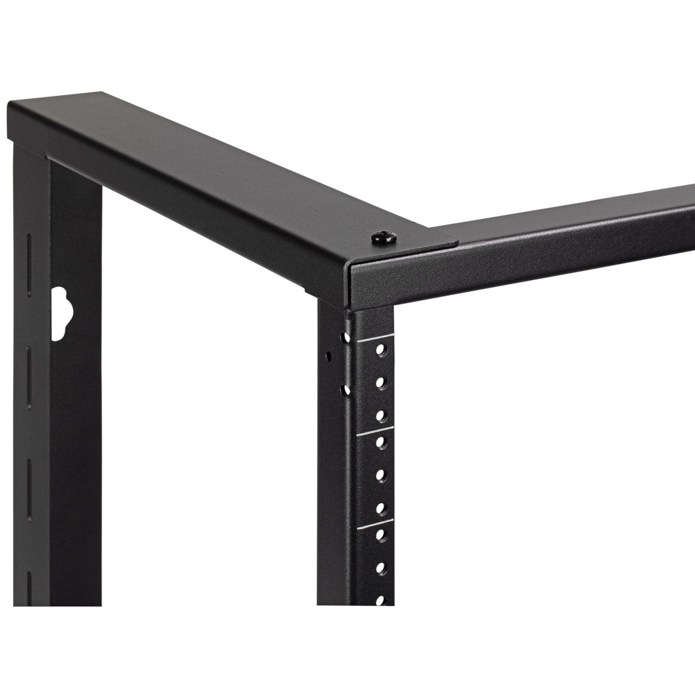 NavePoint 6U Wallmount Open Frame Rack Threaded