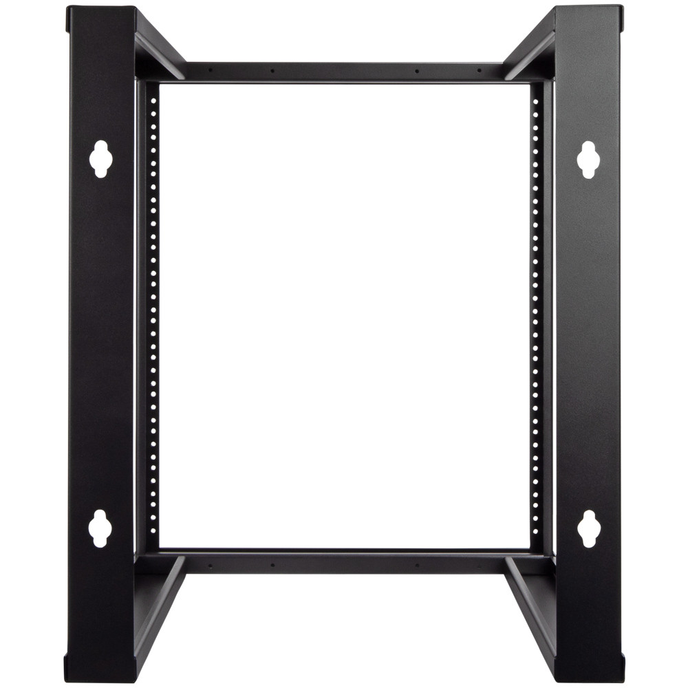 NavePoint 12U Wallmount Open Frame Rack Threaded