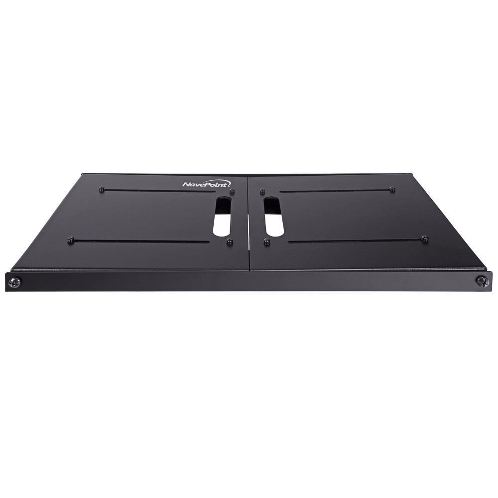NavePoint 4U Adjustable Depth Wallmount Bracket Threaded