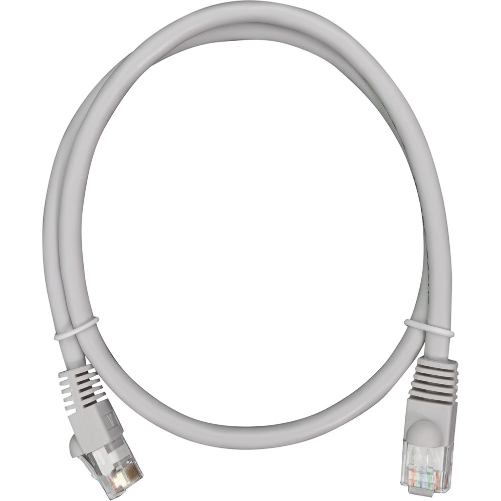 NavePoint CAT6 UTP Ethernet Network Patch Cable - 2 Ft Gray