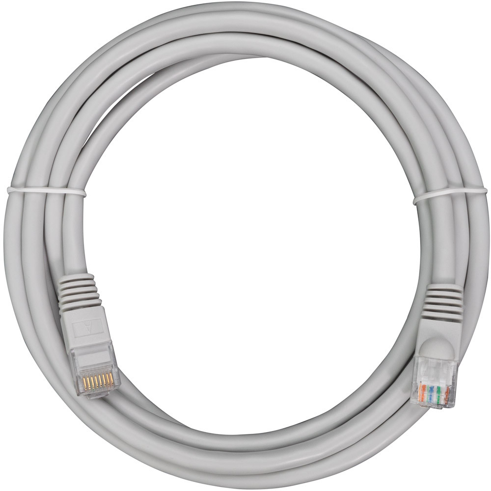 NavePoint CAT6 UTP Ethernet Network Patch Cable - 7 Ft Gray
