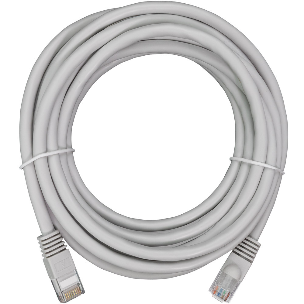 NavePoint CAT6 UTP Ethernet Network Patch Cable - 14 Ft Gray