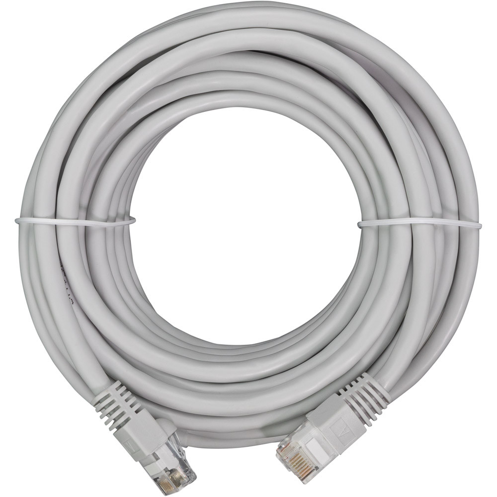 NavePoint CAT6 UTP Ethernet Network Patch Cable - 25 Ft Gray