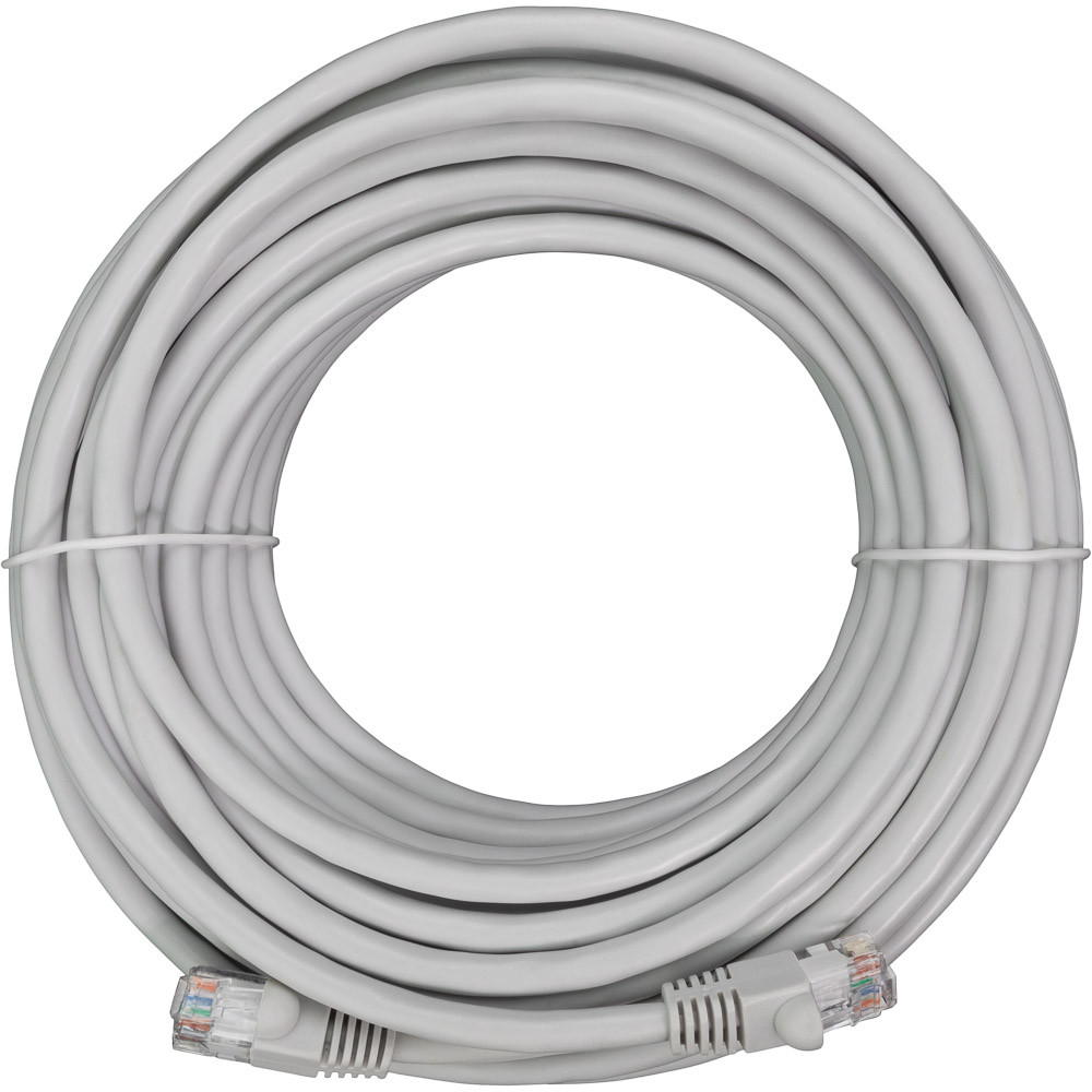 NavePoint CAT6 UTP Ethernet Network Patch Cable - 50 Ft Gray