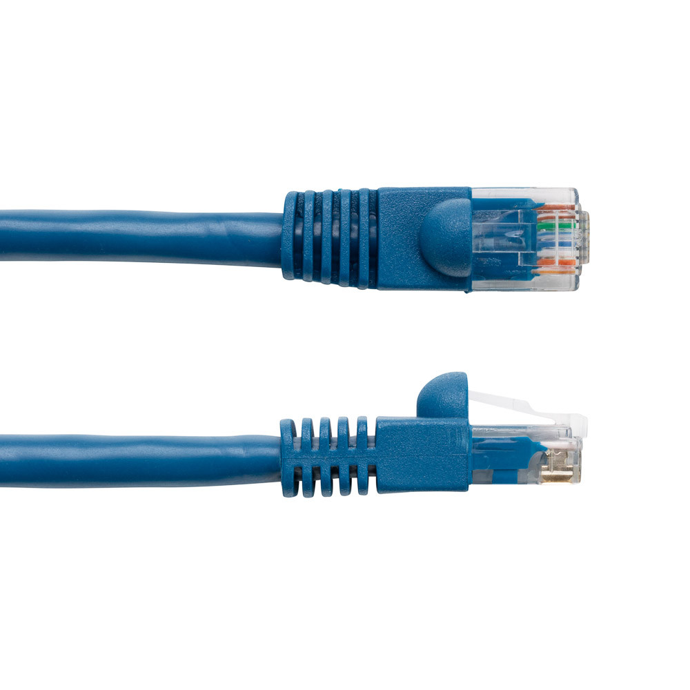 NavePoint CAT6 UTP Ethernet Network Patch Cable - 75 Ft Blue