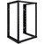 NavePoint 15U Wallmount Open Frame Rack Threaded