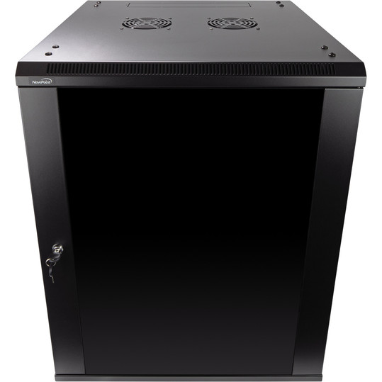 NavePoint 15U 600mm Depth Wallmount Networking Cabinet (Pro Series)