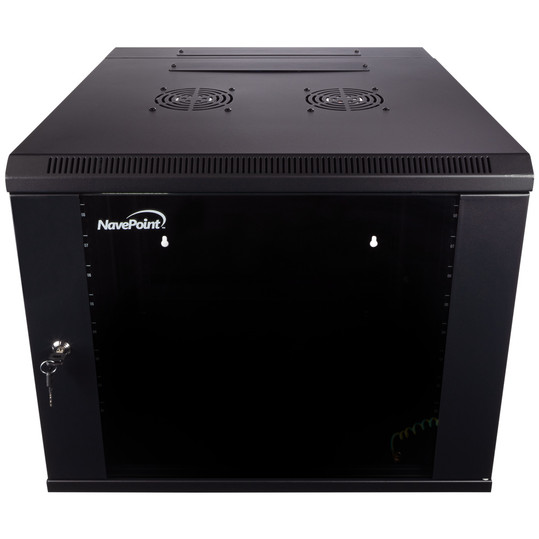 9U 600mm swing gate cabinet