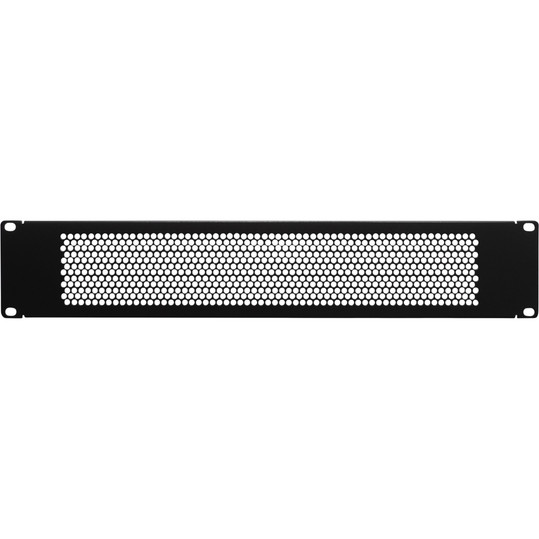 NavePoint 2U Blank Rack Mount Spacer Panel (Perforated Venting)