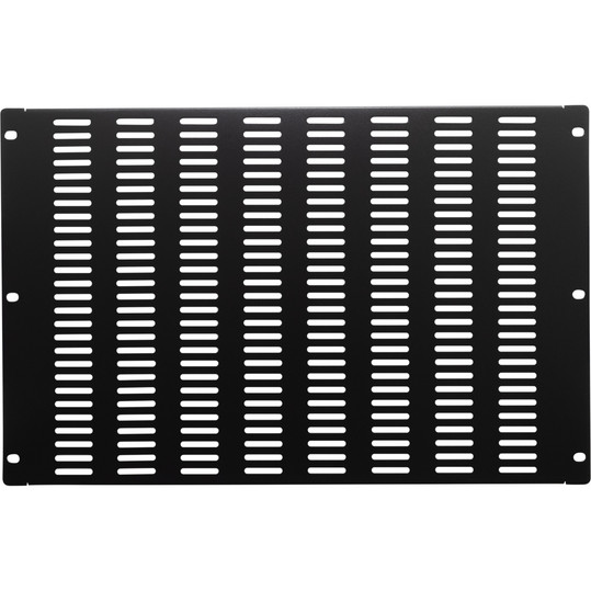 NavePoint 7U Blank Rack Mount Spacer Panel (Slotted Venting)