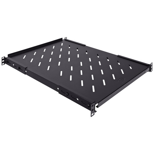 NavePoint 1U Vented 4-Post Shelf 26" (650mm) Deep