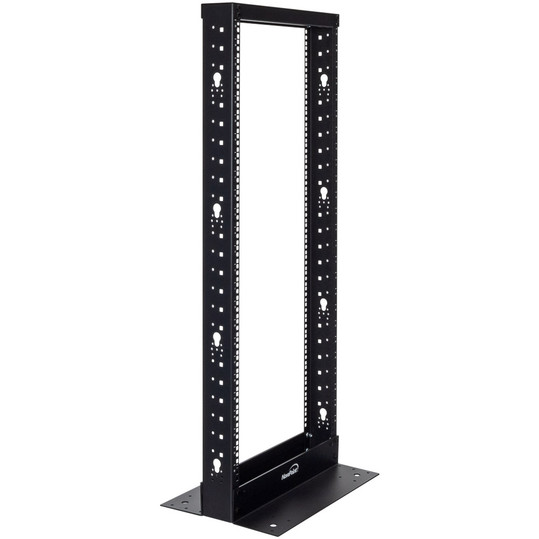 NavePoint 25U 2-Post Open Frame Server Rack