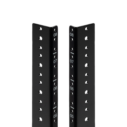 NavePoint 8U Vertical Rack Rail Pair Kit with Hardware