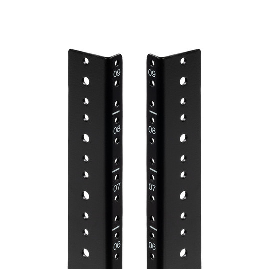NavePoint 9U Vertical Rack Rail Pair Kit with Hardware