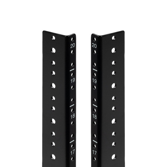 NavePoint 20U Vertical Rack Rail Pair Kit with Hardware