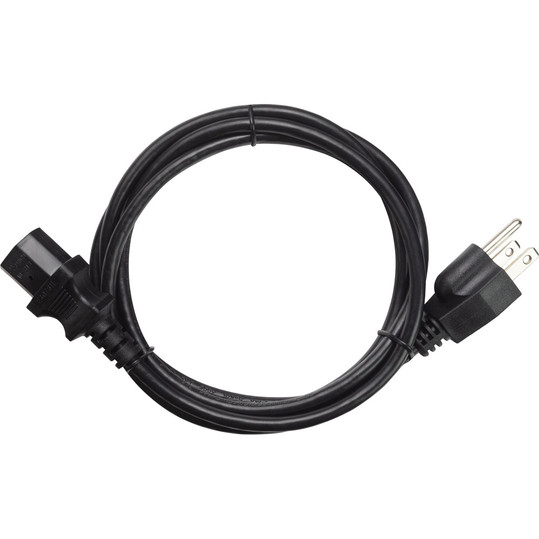NavePoint 3-Prong AC Power Cord 6 Ft Black